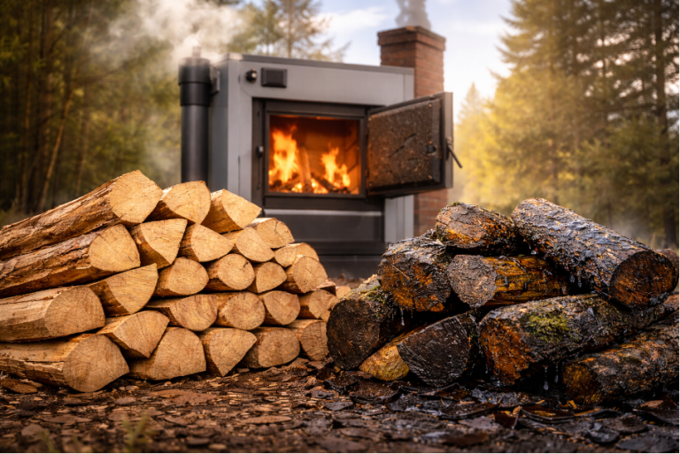 Jak správně topit dřevem: proč na kvalitě záleží a jak ovlivňuje teplo, zdraví i životnost vašeho kotle